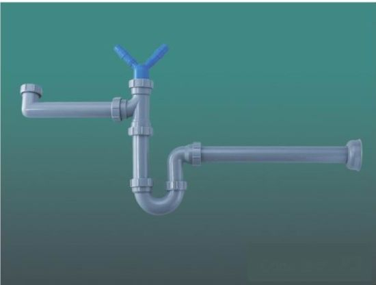 double sink trap kit-SHIONP