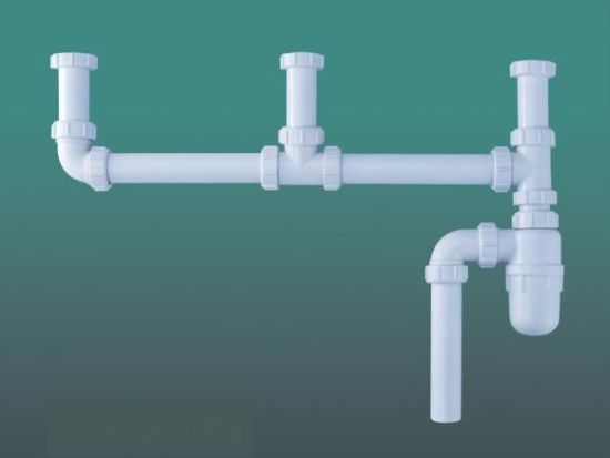 Kitchen Sink Plumbing Pipes
