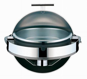Round Copper Chafing Dish