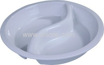 Half Size Porcelain Food Pan