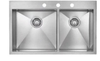 China Handmade Double Sink