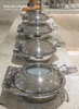 Round Chafing Dish with Glass Lid