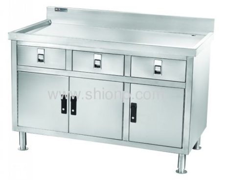 Stainless Steel Enclosed Base Commercial Work Tables